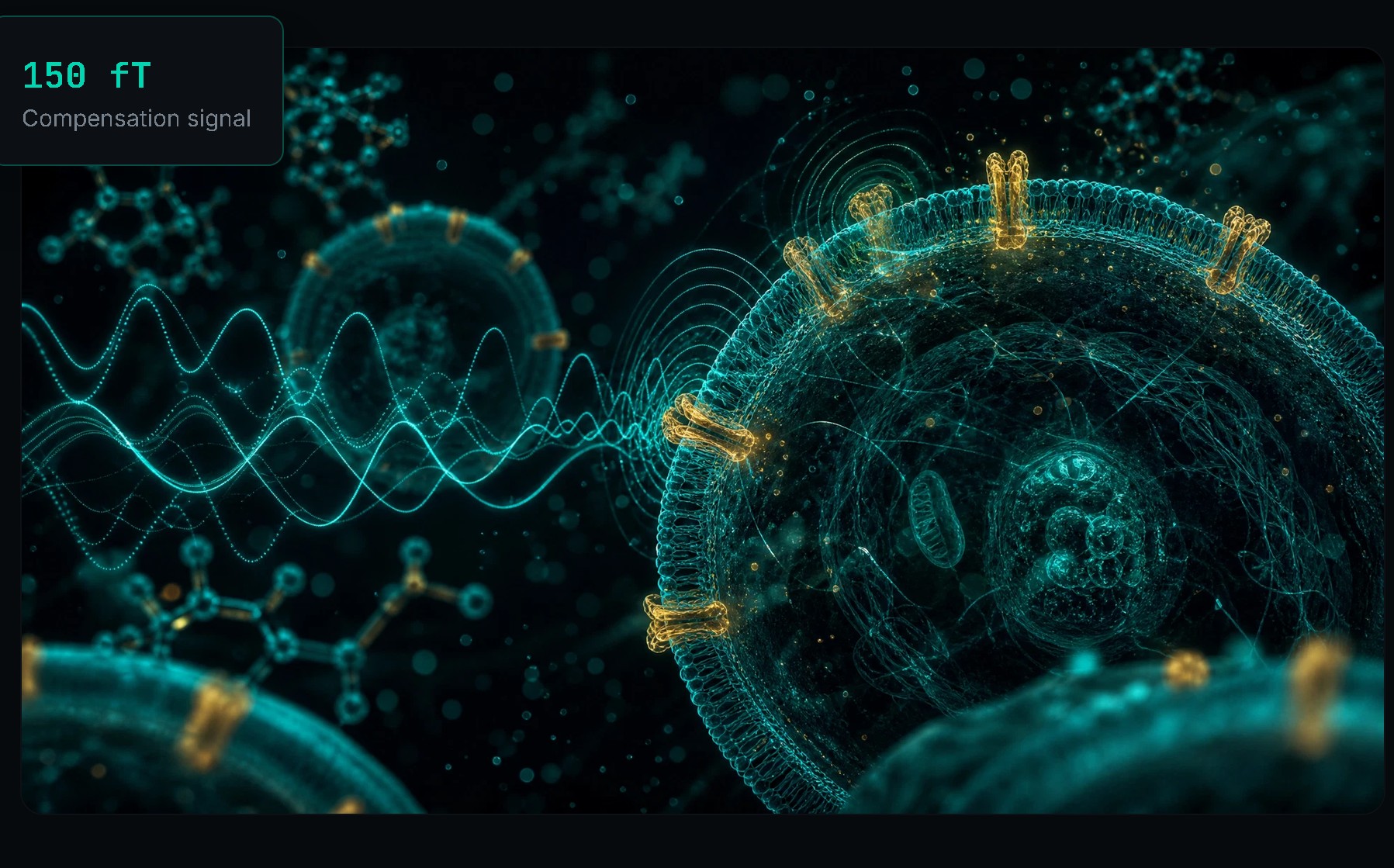 CMO compensation signal visualised as cellular resonance