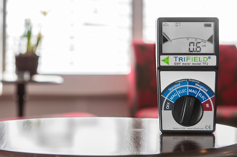 TriField TF2 in a magnetically quiet living space
